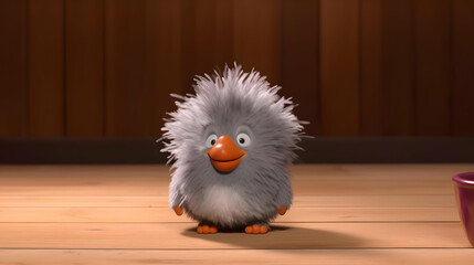 Serene Baby Penguin