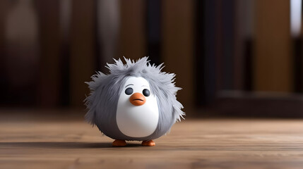 Penguin with Mug