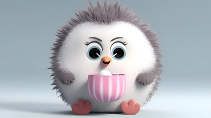 Cozy Penguin Chick