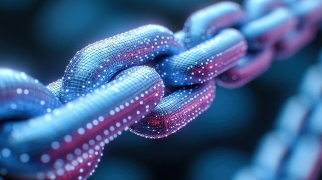 Interconnected digital chain - Powered by Adobe