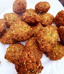 frittierte Falafel Bällchen
