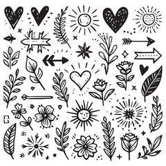 Seamless pattern with flowers