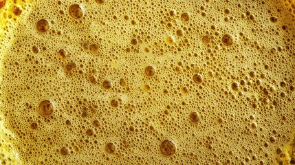 Close-up view of a surface covered in small bubbles.