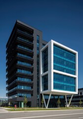 Modern Corporate Building with Contemporary Architecture
