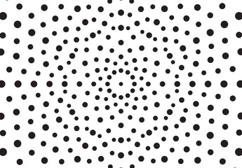 Background of scattered circular grains