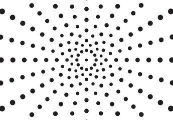 Background of circular grains arranged lengthwise and centered in the middle