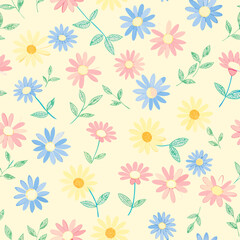  pattern with flowers