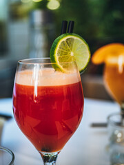 Cocktail fusion asiatique