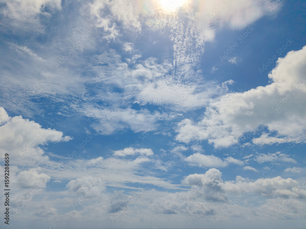 Canvas Prints sky filled with cloud. overcast scene. cloudy sky view. cloud drifting. cloudy atmospheric backdrop.