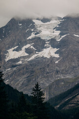snow covered mountain