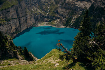 lake in the mountains of croatia