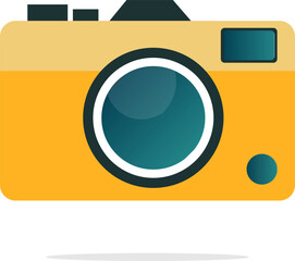 Photography camera clipart illustration icon