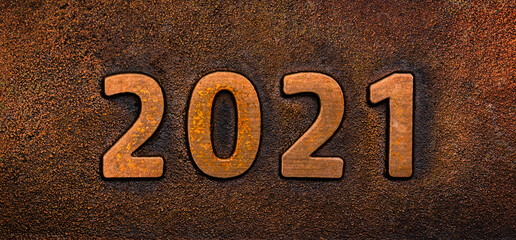 2021 Jahreszahl