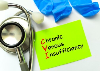 Chronic Venous Insufficiency or CVI, a medical condition characterized by blood pooling in the...