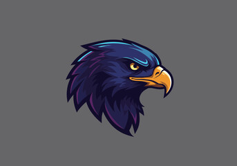 eagle head vector illustration