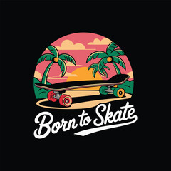 Fototapeta premium slating t shirt design