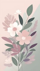 vector floral background