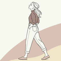 girl in a colour  dress 