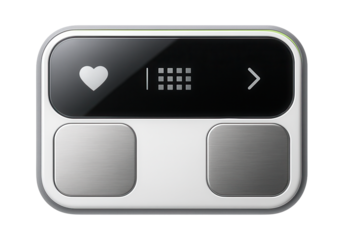 Portable EKG device with finger electrodes and a smartphone app interface