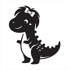 Fototapeta premium Cute Dinosaur