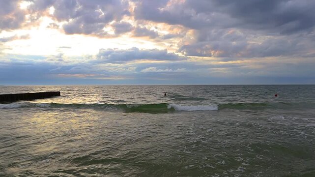 The Baltic Sea in summer