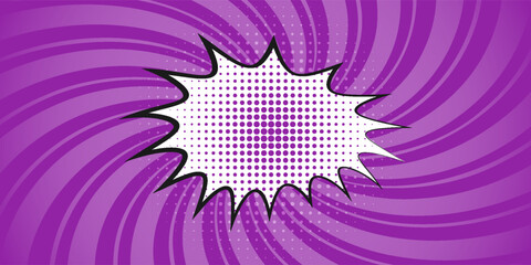 Yellow and purple violet vector burst retro background