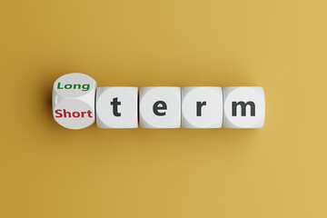 Short-Term vs Long-Term Concept with Dice