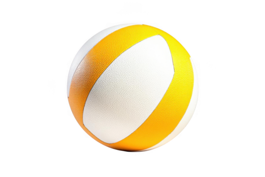 Volleyball, Perfecting Your Serve With Yellow and White Ball