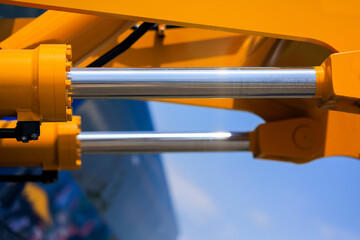 Hydraulic mechanisms of agricultural machines and equipment.