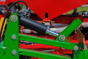 Hydraulic mechanisms of agricultural machinery and equipment.