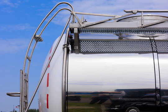 Agricultural machinery and parts of mechanisms on a sunny day. Texture, background for design. 