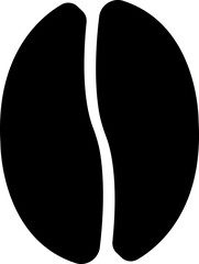 Coffee bean icon.Coffee bean icon isolated on white background. Line bean icon. Morning coffee vector.Caffeine, Coffee, Cappuccino, Mocha, Espresso, Americano.Roasted coffee beans exploding .