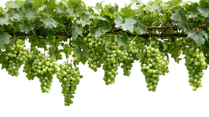 Fototapeta premium green grape leaves