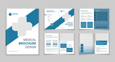 Healthcare and Medical Brochure Design Template