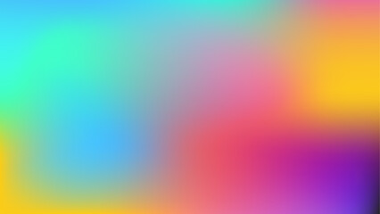 Gradient mesh abstract colourful background