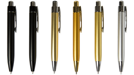 Fototapeta premium Colorful pens collection, unleash your creativity with vibrant writing and drawing tools
