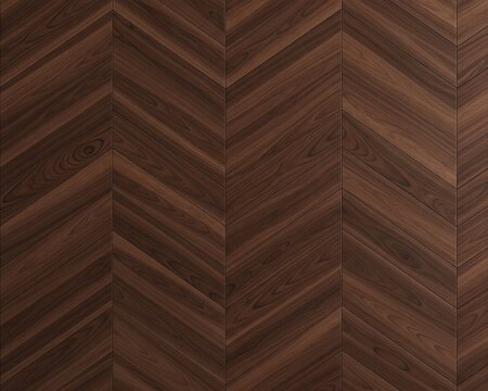 An elegant and luxurious dark wood floor background featuring a classic herringbone pattern, perfect for sophisticated interior design
