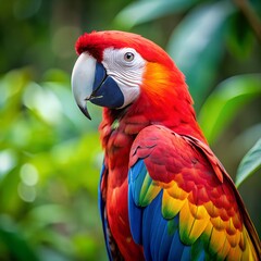 red macaw