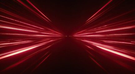 Abstract red light streaks