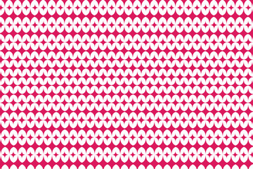 vector illustration of a seamless pattern with hearts