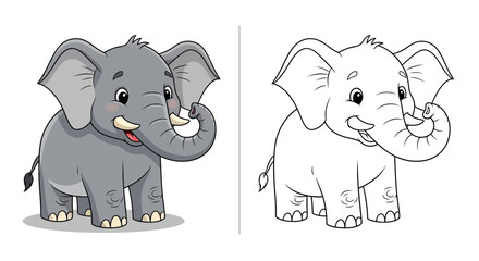 Chibi-Style Baby Leopard with Oversized Eyes: Dual Art Formats