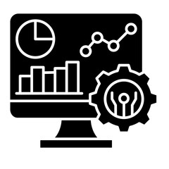 Data Analytics  Icon Element For Design