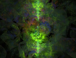 Imaginatory fractal abstract background Image