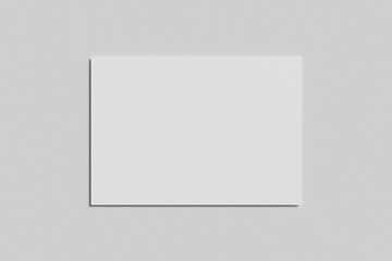 Blank A4 Certificate Mockup 