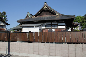 Obraz premium buddhist (?) temple in yamagata in japan 