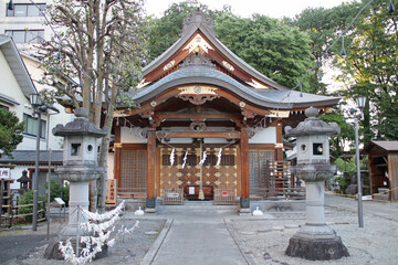 shinto (?) temple in yamagata in japan