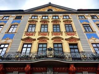 Coburg, Rathausfassade