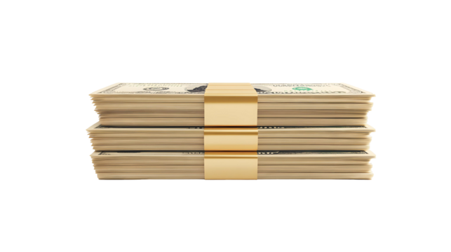 money stacks png