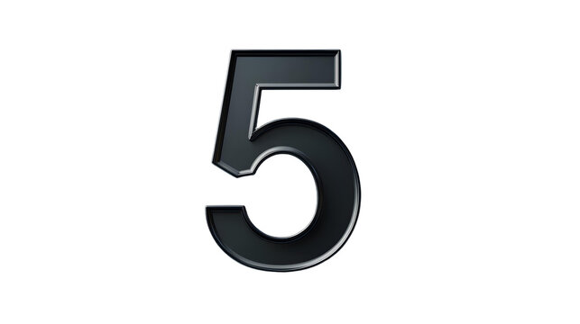 number 5 png