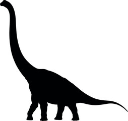 Brachiosaurus silhouette